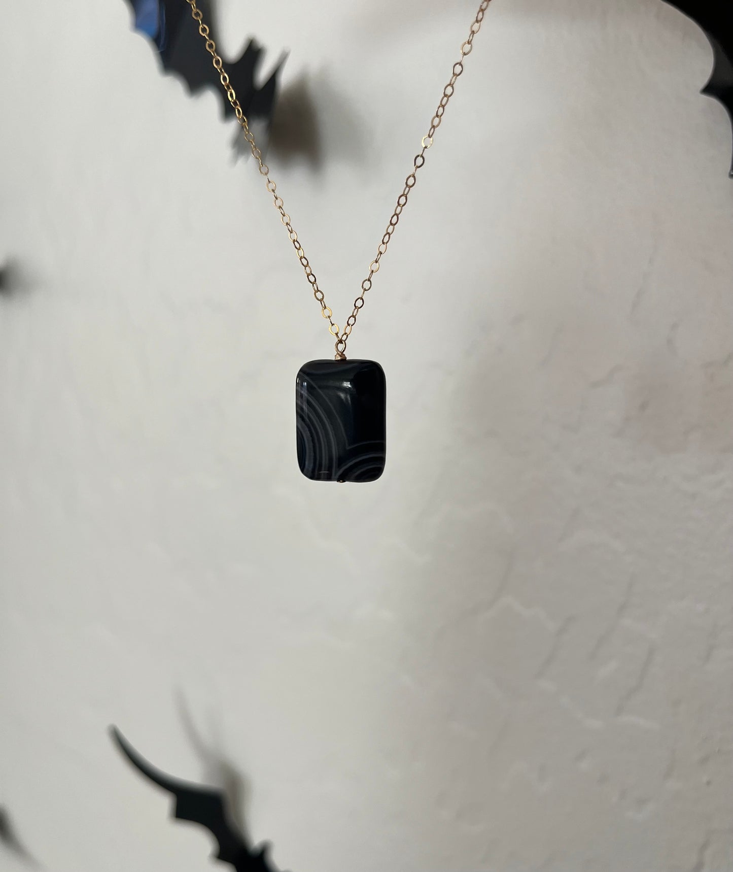 Banded Agate Necklace