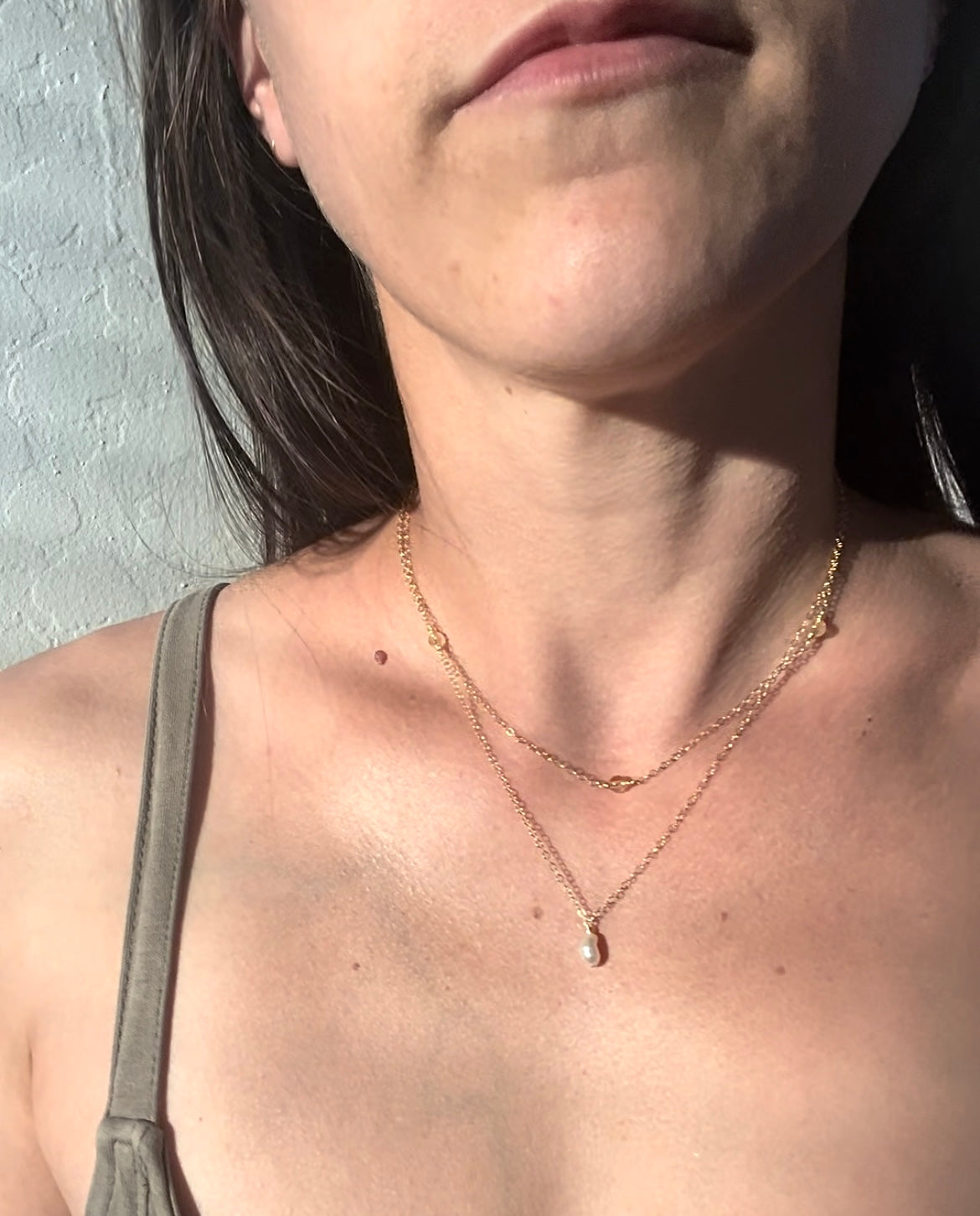 Lux Necklace - Citrine