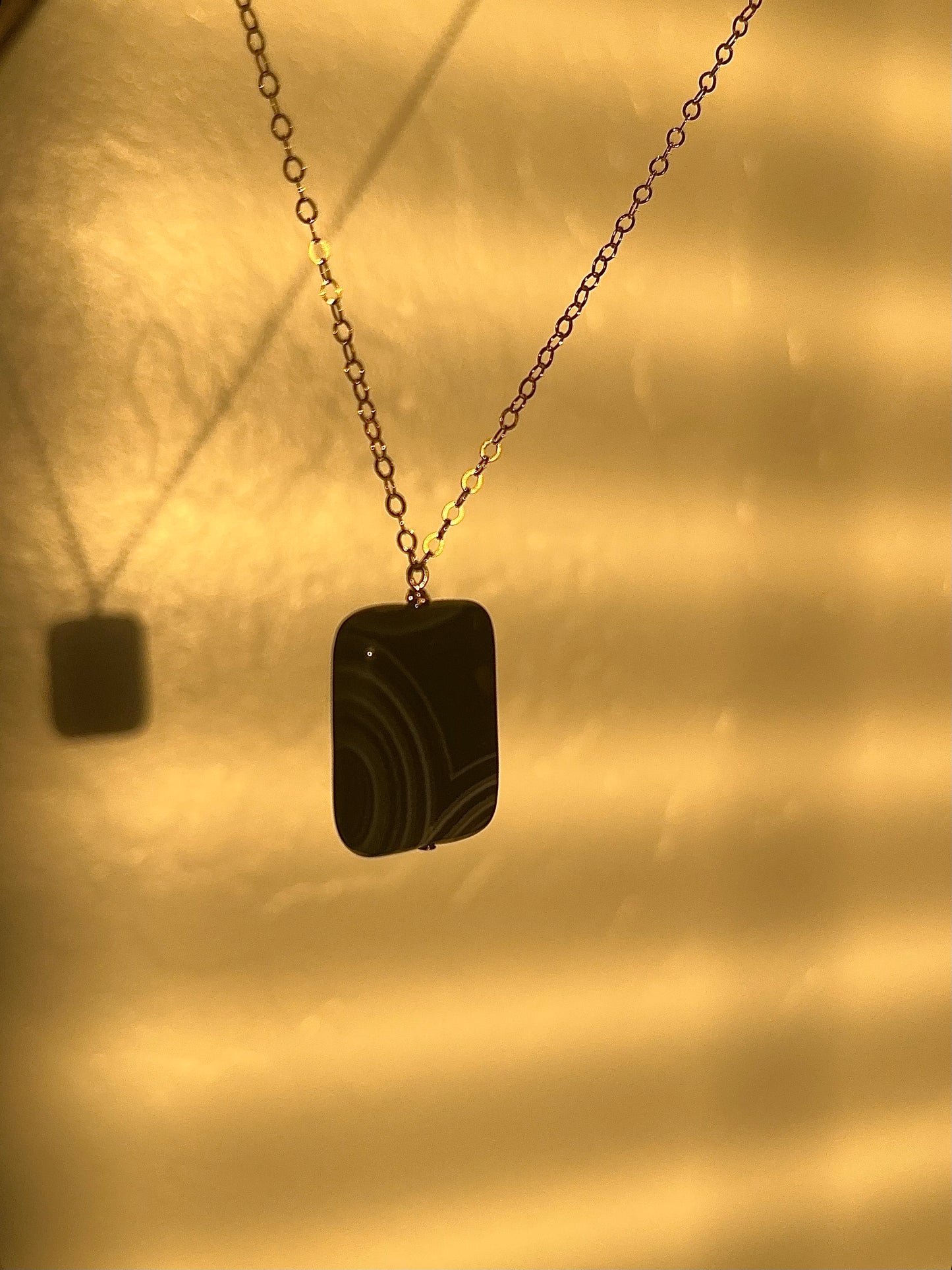 Banded Agate Necklace