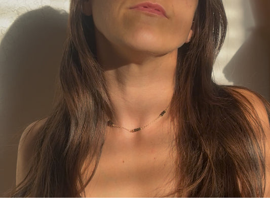 Black Flame Necklace