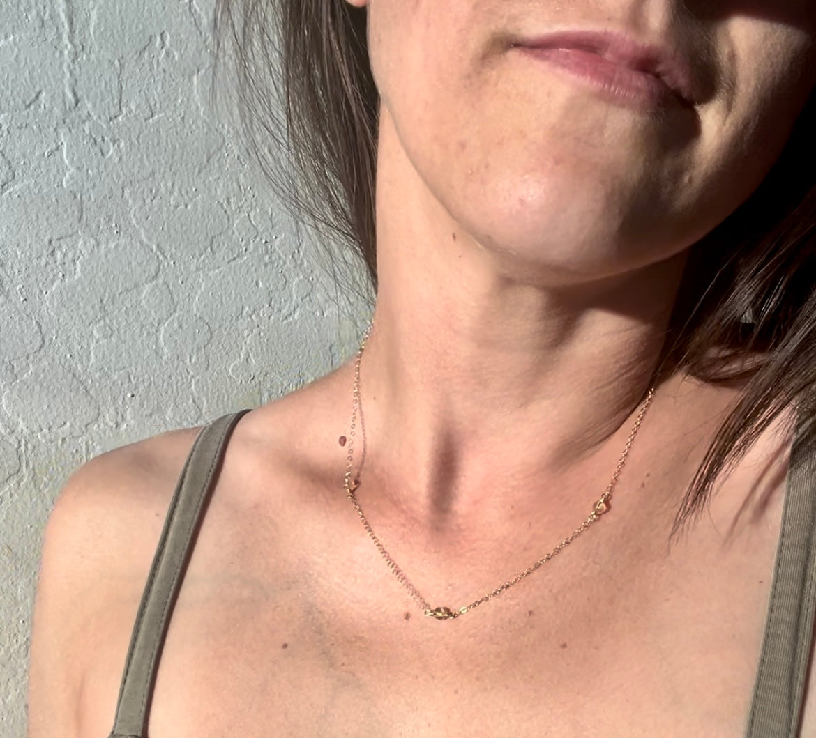 Lux Necklace - Citrine