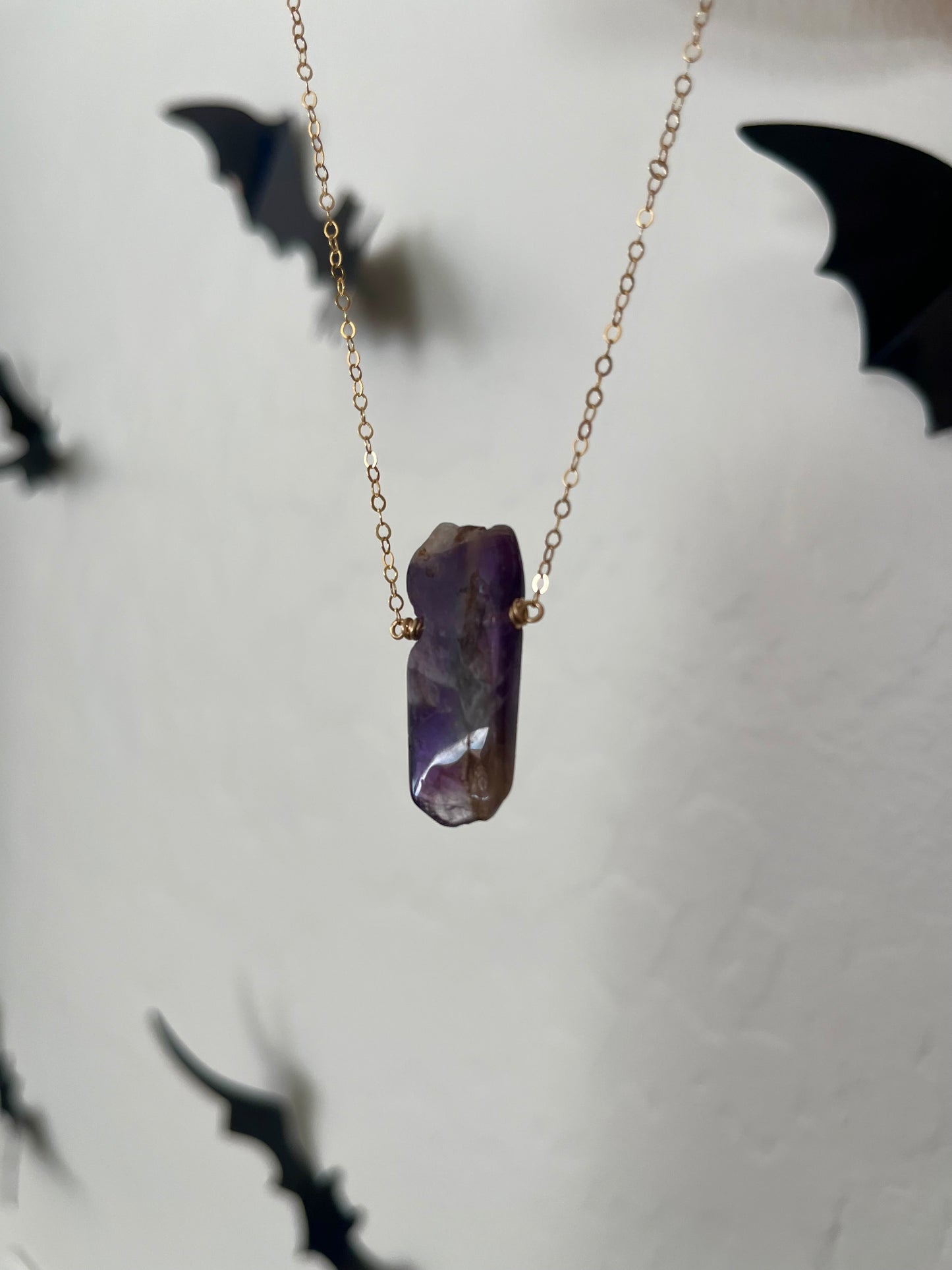 Amethyst necklace