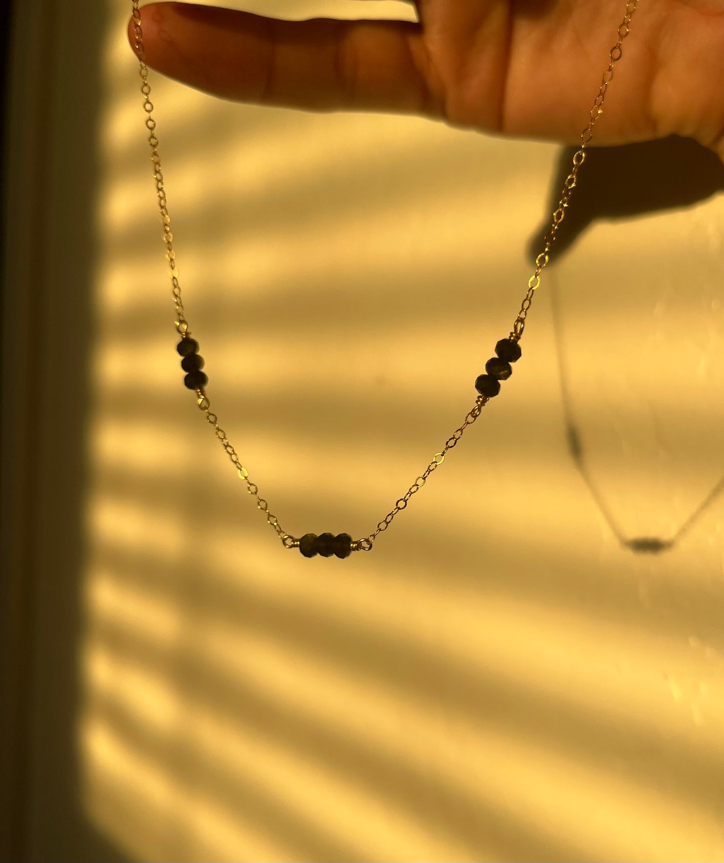 Black Flame Necklace