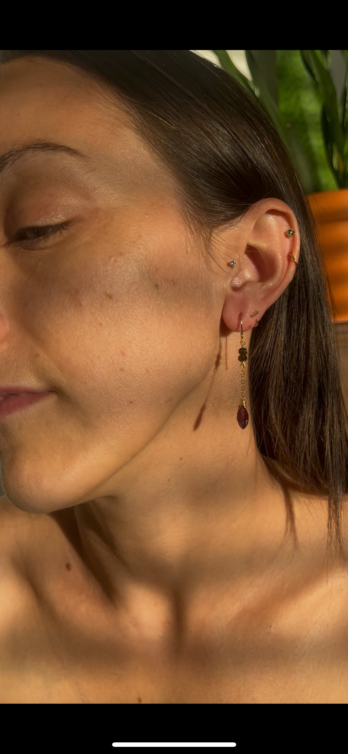 Blood Moon Earrings