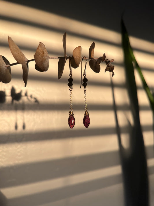 Blood Moon Earrings