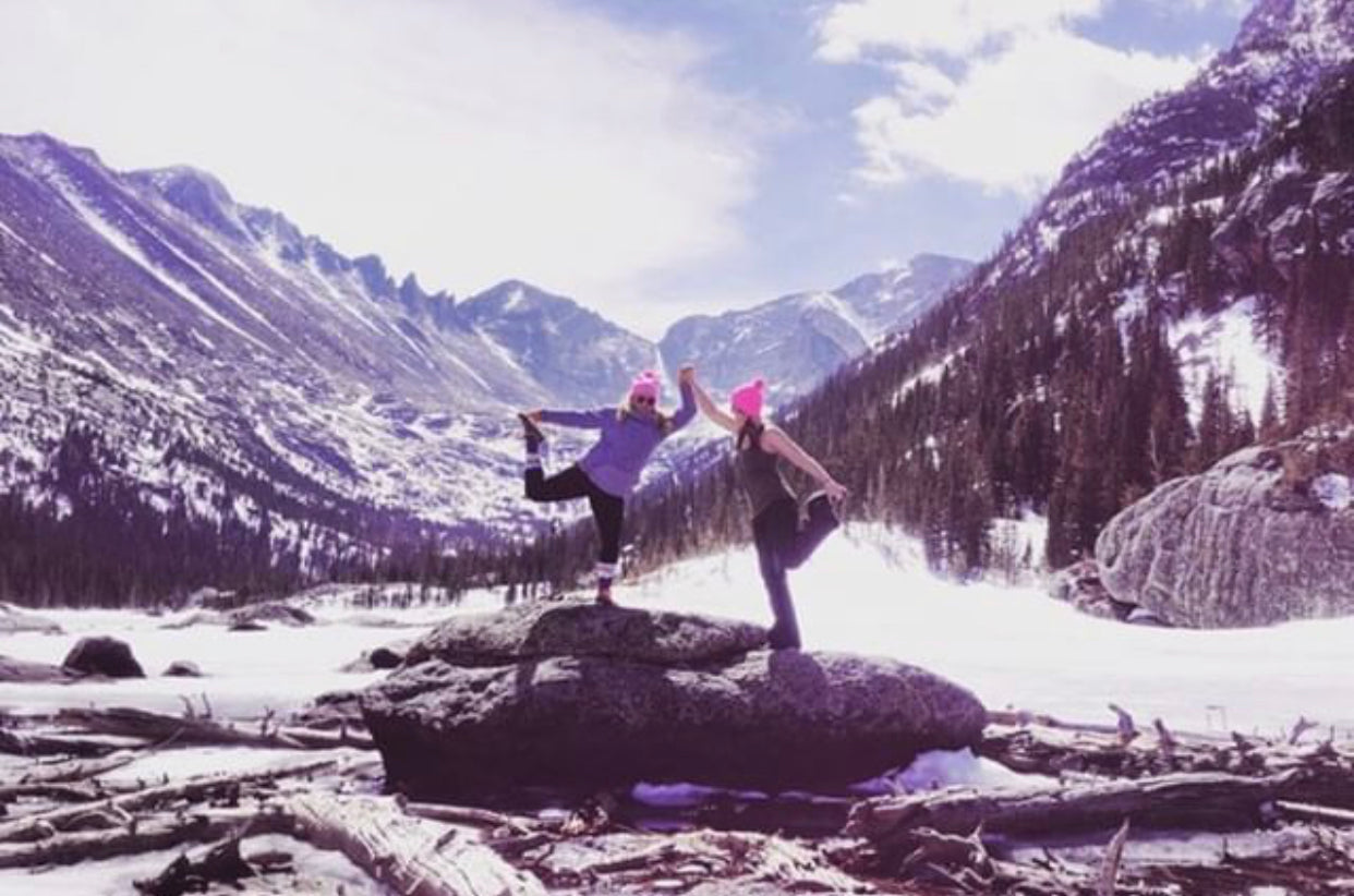 Inspired By... Yoga in the Rocky Mountains