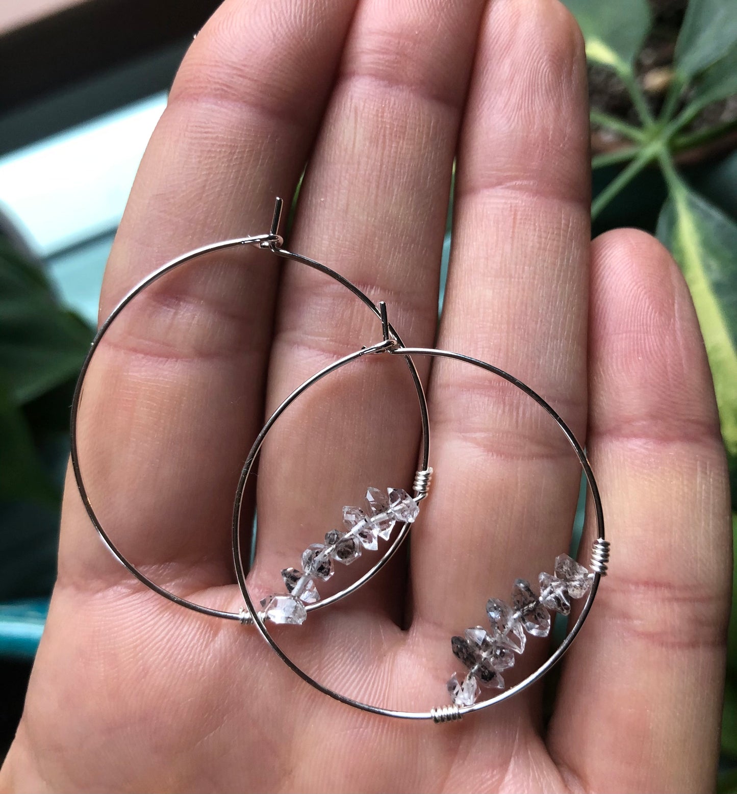 Herkimer Diamond Arch Hoops